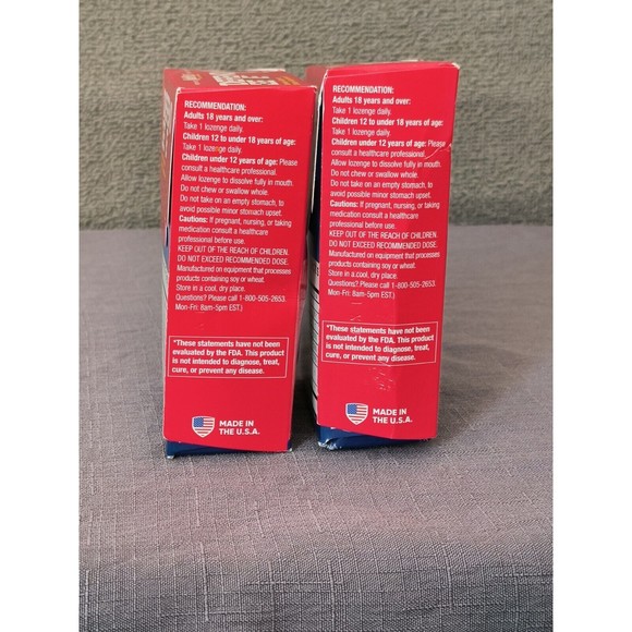 2 Pack Cold-EEZE Defend-EEZE Immune Support 30 Elderberry Flavor Lozenges no Exp - Picture 5 of 7